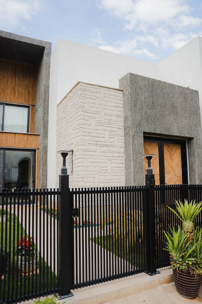 hero-img-01 Modern architectural design of a house exterior in Erbil, Iraq with elegant materials.